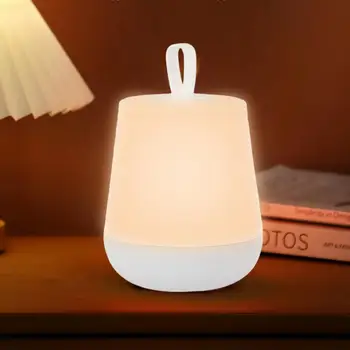 Praktiski RGB Galda Lampa Enerģijas taupīšanas Guļamistaba RGB Spuldzes ar Augstu Spilgtumu Plaši Izmanto Guļamistaba RGB Galda Lampas Ornaments