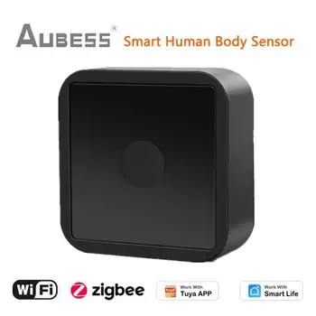 WiFi/ZigBee Cilvēka Klātbūtnes Sensors MmWave Augstas Precizitātes Sensoru Smart Home Cilvēka Organismā Pastāv Sensors Atbalsts Tuya SmartLife
