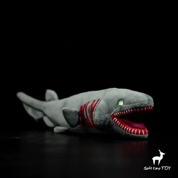 simulācijas jūras dzīvnieku 52cm Frilled Haizivs cute Lelle plīša rotaļlietu, mīksto lelle bērnu rotaļu dzimšanas dienas dāvanu h2398