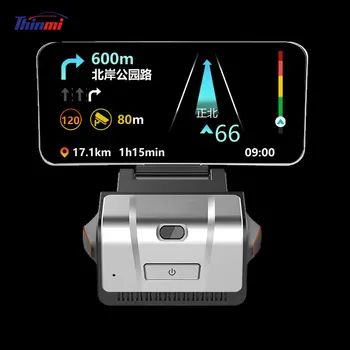 Platekrāna LED HUD Par Tesla multi-funkcijas Auto OBD ii HUD Head Up Displejs ar GPS Izsekošanas