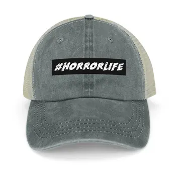 #HorrorLife Kovboju Cepure Luksusa Klp Cepures Beisbola cepure Vintage Cepures Sieviešu Vīriešu