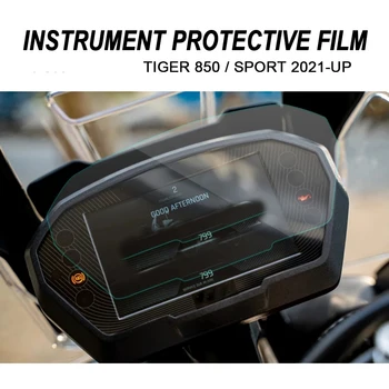 Par Triumph TIGER 850 SPORTS (2021-) Piederumi Motocikla instrumentu aizsardzība filmu Nulles Aizsardzības Plēves Sn Aizsargs