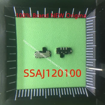 10pcs/daudz Japānas ALPIEM bīdāmais slēdzis SSAJ120100 tumblerus plānas 0.7 MM ultra-mazs bīdāmais slēdzis