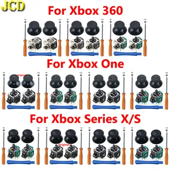 JCD 3D Analogo Kursorsviru Stick Sensora Modulis Potenciometru & ThumbStick Satvērēji Microsoft XBox 360 Viens Sēriju S X Controlle