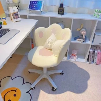 Kopmītne, Guļamistabas Datoru Biroja Krēsls Mājas 360° Grozāmie Grims Ergonomisko Krēslu Margas Atpakaļ Ziemeļvalstu Galda Cadeira Mēbeles