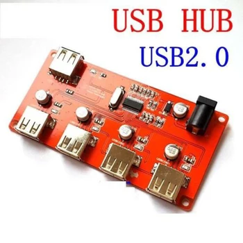 Liela Ātruma USB 2.0 HUB Sadalītāja Adapteris 1 līdz 4 Porti USB Paplašināšanas Valdes HUB 4 PORTS 480Mbps PC dators