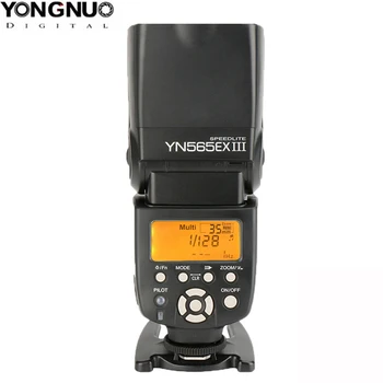 YONGNUO YN-565EX YN565EX III Bezvadu Master & Slave TTL Zibspuldze Speedlite ar liela Ātruma Sinhronizācija, Canon, Nikon spoguļkameras