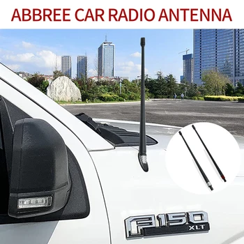ABBREE Auto Radio Antena, Antenu Elastīga Gumijas Transportlīdzekļa Antenu Toyota, Ford, Mazda VW, Audi Honda WRC Nissan