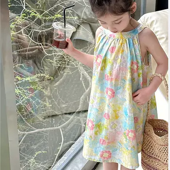 Melario Baby Meitenes Kleita Vasarā Bērni Puse Ziedi Princese Kleitas, Bērnu Drēbes, Bērnu Apģērbs, Apģērbu Meitenēm Gadījuma Kleitas