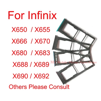 Sim Kartes Ligzda Turētājs Slots Infinix X650 X655 X666 X670 X680 X683 X688 X689 X690 X692 Sim Kartes Turētāja Slota Renes Lasītājs