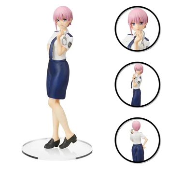 19CM Anime Piemītošo Quintuplets Attēls Policewoman Saģērbt Nakano Ichika Attēls Modelis Cosplay Modelis Rotaļlietas Lelle