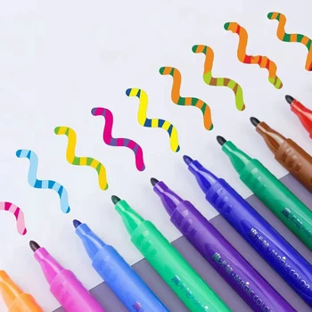 10+2 Baltas Marķieriem, Burvju Krāsu Mainīt Magic Pildspalvas Neredzamās Pildspalvas Bērniem ir Interesanti, Akvarelis, Zīmulis Rūpnīcas Vairumtirdzniecības