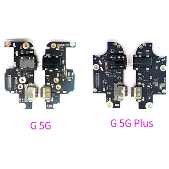 Par Motorola Moto G 5G Plus Malu S Viens 5G ACE USB Lādētāja Uzlādes Doks Port Savienotājs Valdes Flex Kabelis