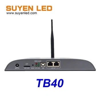 Labākās Cenas TB40 NovaStar LED Ekrānu Kontrolieris Lodziņā TB40（Modernizētas Versija TB4）