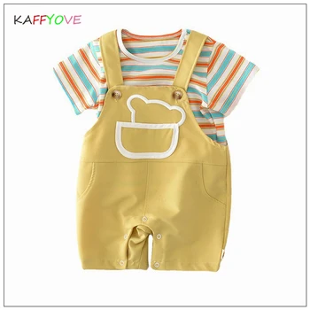 Bērnu Apģērbu Modes Pavasara Vasaras Zēns Meitene 2023 Toddler Apģērbu Ar Īsām Piedurknēm Topi+Bikses Dzimšanas Dienā, Jaunajā Gadā 1-4 Y Komplekti Tērpiem