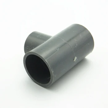 50mm Līdz 20mm Iekšējo Diametru Tee PVC Caurule Kopīga Cauruļu Montāžas Adapteris Ūdens Savienotājs Dārzu Apūdeņošanas Sistēmas