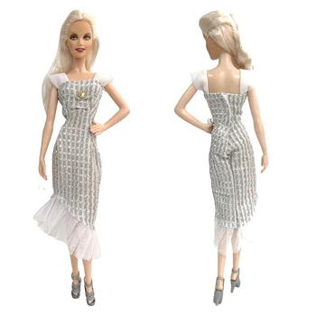 Jaunas 1 x Birojs Dāmu Kleitu Modes Lelle Drēbes Komplekts Barbie Lelle Svārki Tērpiem 1/6 Lelles, Aksesuāri Barbie Rotaļlietas