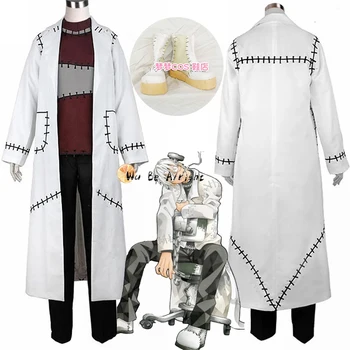 Anime Soul Eater Cosplay Franken Stein Ārsts Cosplay Kostīmu Pielāgotus, Pieaugušo, Vīriešu Apģērbs Halloween Karnevāla Kostīmi Puse