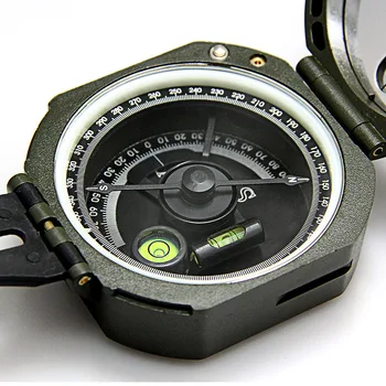 Eyeskey Profesionālās Kompass Viegls Militāro Kompass, Āra Izdzīvošanas Lēti Tūrisma Inventārs Ģeoloģisko Kabatas Kompasu