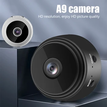 A9 HD1080p Wifi Survalance Kamera, Bezvadu Balss Ieraksti Drošības Uzraudzības Camera Smart Home Zīdaiņiem Un Mājdzīvniekiem Mini Kameras
