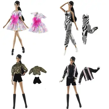 1 Iestatiet Modes Apģērbs Kleita, Krekls, Svārki Ikdienas Ikdienas Valkāšanai Piederumi, Apģērbu Barbie Lelle