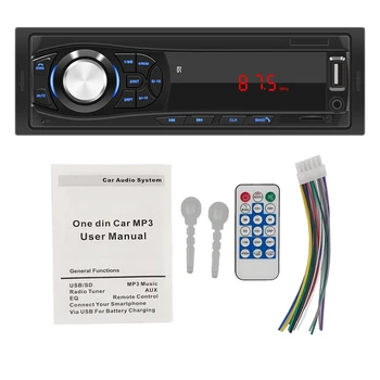 Auto Stereo Audio Automotivo Bluetooth ar USB, SD, USB, FM Radio, MP3 Atskaņotāju, DATORA Tips:12PIN