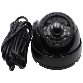 Āra Ūdensizturīgs 1080P 2MP Platleņķa Mini Dome Metāla Gadījumā Webcam IS Jutīga USB Kameru Bez Is Led, bez IS SAMAZINĀT