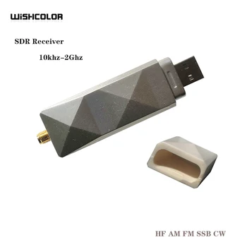 Wishcolor 10khz-2Ghz 12bit ADC 60DB SNR Mini SDR Uztvērēju Gadījumā Saderīgs Ar RSP1 HF AM FM SSB, CW