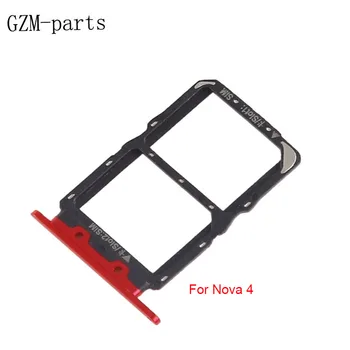 GZM-daļas 3pcs/daudz Augstas Kvalitātes Huawei Nova 4 5 Pro SIM Kartes ligzda Slots Turētāja Slotu Adapteri, Aksesuāri