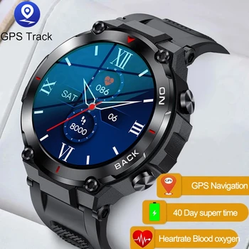 Āra GPS Smart Skatīties VS Trex T-Rex Pro Vīriešu Sirds ritma SpO2 5ATM IP68 Ūdensnecaurlaidīga Taktiskās Smartwatch iPhone Samsung Xiaomi