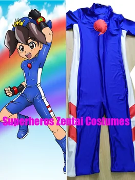Majin Eiyuuden Wataru Supervaronis Cosplay Kostīmu Ikusabe wataru Zentai Bodysuit Pasūtījuma Halloween Tērps