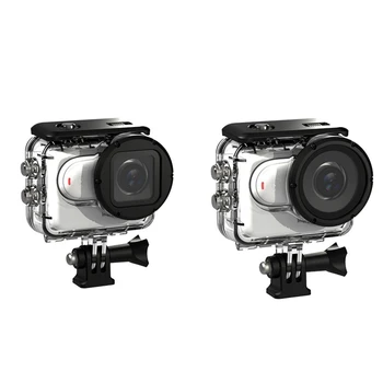 Par Shadowstone Insta360 Iet 3 Īkšķi Sporta Kameras Nirt Gadījumā, Multi-Funkcionālu Portatīvo 40M Ūdensizturīgs Gadījumā Izturīgs Augstas Guality A