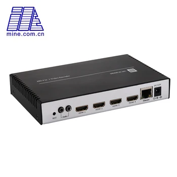 Rūpnīcas Cena 4 Kanālu H. 265 HDMI 4 1 IP Straumēšanas Kodētāja Atbalstu HTTP RTSP RTMP UDP ONVIF