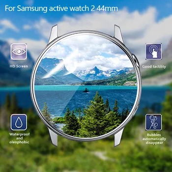Mīksta Aizsardzības Plēves Hidrogela, Caurspīdīga Ekrāna Aizsardzības, Plēves Uz Samsung Aktīvās Skatīties 2 44mm Smart Piederumi, Bezmaksas Piegāde
