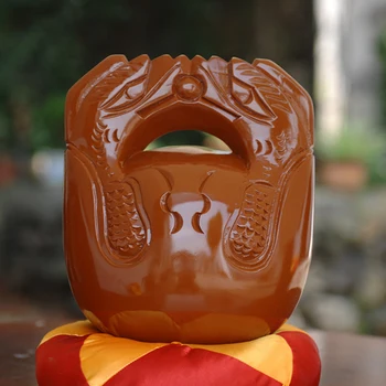 Augstas Kvalitātes Budistu mūzikas instrumenti muyu taoism buddism koka zivju Cietie roku cirsts koka Buda kampars koka