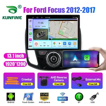 13.1 collu Auto Radio Ford Focus 2012 2013 2014-17 Auto DVD, GPS Navigācija, Stereo Carplay 2 Din Centrālā Multivides Android Auto