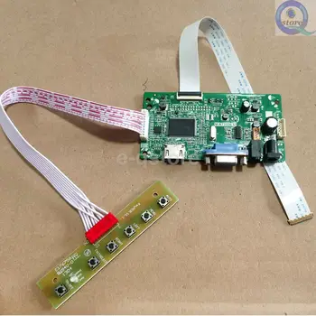 e-qstore:Recycle eDP Panelis NT140FHM-N41 Ekrāna Panelis ar Lcd Kontrolieris Converter Vadītāja Valdes Diy Monitoru Komplekts HDMI-saderīgam+VGA