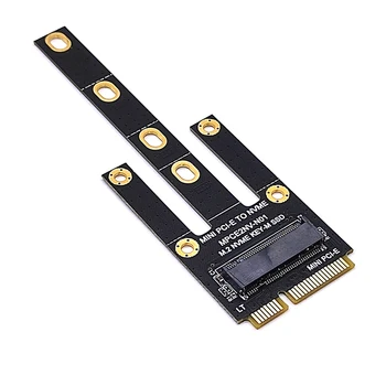 JAUNS Mini PCIE, lai NVME Adapteri Mini PCIE, lai M2 MINI PCI-E, lai NVME Pārvērst Kartes Stāvvadu Atbalsta 2230 2242 2280 2260 NVME PCIE M2 SSD