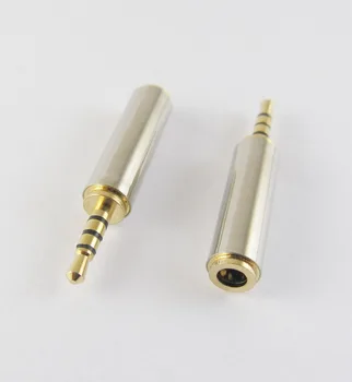 50gab 2,5 mm Male Plug 3.5 mm 1/8