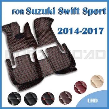 Automašīnas Grīdas Paklāji Suzuki Swift Sport 2014 2015 2016 2017 Pasūtījuma Auto Pēdu Spilventiņi Auto Paklāju Segumu Interjera Aksesuāri