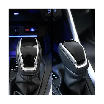 ABS Interjera Pārnesumu Pārslēgšanas Vadītājs Melns Vāks Toyota RAV4 XA50 2019 2020 Auto Stils Gear Vadītājs Sviras Pārslēgšanas Slēdzis Aptver