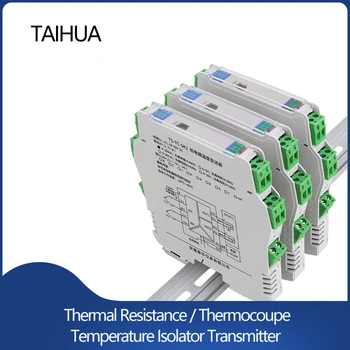 Temperatūra Transmi PTA pt100/ 1 Uz 1 No Signāla Izolatoru TC Sensors Converter Module 4-20 ma 0-10V-5V
