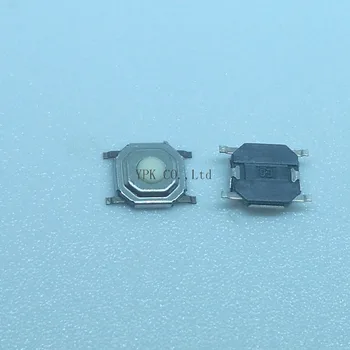 100PCS/DAUDZ 5*5*1.5 mm 4 Pin Tact Switch Waterpfoof Taustes Slēdži