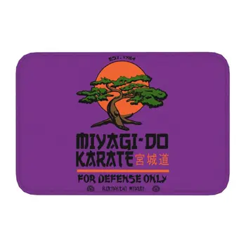 Personalizētu Mijagi Darīt Karatē Briesmu Karate Kid Cobra Kai Doormat Paklājiņš Anti-Slip Virtuve, Vannas istaba, Tualete Paklāju Paklāju 40*60cm
