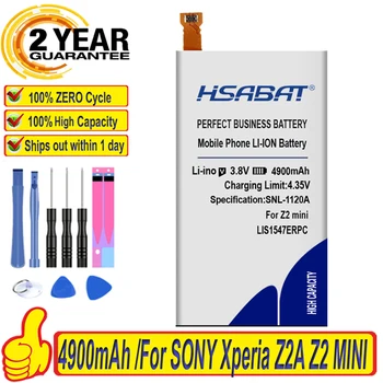 HSABAT LIS1547ERPC 4900mAh Akumulators SONY Xperia Z2A Z2 MINI Z2mini ZL2 SOL25 D6563