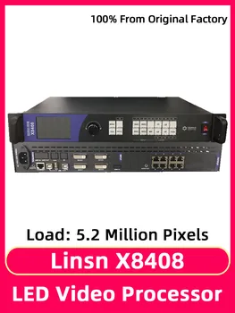 Linsn X8408 Video Procesors Iekštelpu Un Āra RGB (pilnkrāsu Modulis LED Ekrānu Kontrolieris Atbalsta DVI, HDMI Signālu