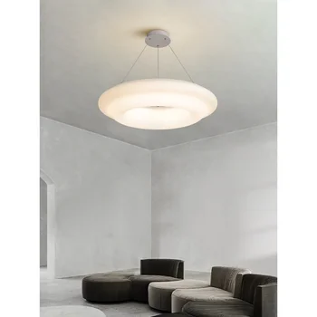 Mākslas Led Pendant Gaismas Ziemeļvalstu radošo minimālisma lustra telpas bārs griestu lampa pusdienu galda guļamistaba 