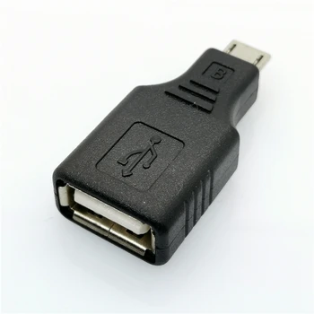 Micro USB Vīrietis uz USB Female Pārveidotāja Savienotāju datu Pārsūtīšana Sinhronizējiet OTG Adapteri, lai Auto AUX, MP3 MP4 Tabletes, Telefoni, U Diska, Peles